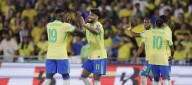 Brasil recuperó la sonrisa goleando a una pobre Chile