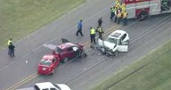 Two dead, three hurt in five-vehicle crash on FM 730 in Azle, police say