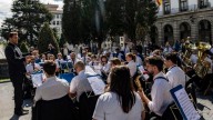 Canteli celebra el "éxito" de San Mateo y lo vincula a un modelo de fiestas que "seguirá" en Oviedo: "Nunca vi tanta gente como el viernes"