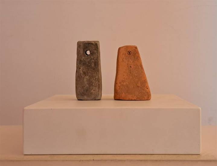 Unas pesas de telar de época romana, ‘Pieza del mes’ en el Museo de los Caminos del Palacio de Gaudí de Astorga