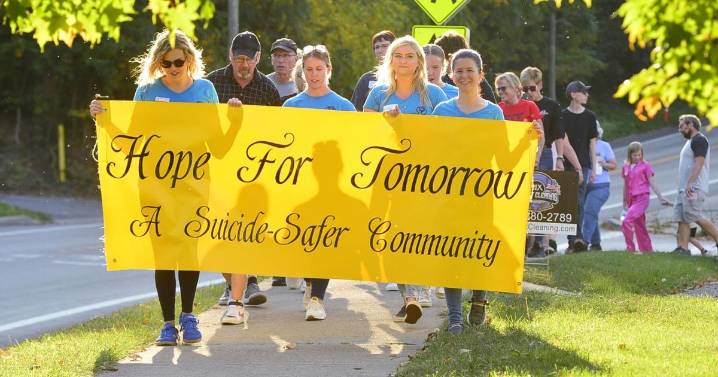 PHOTOS: Suicide prevention awareness walk in Wyoming County