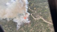 Evacuation orders, alerts remain in place as wildfire near Peachland, B.C., triples in size