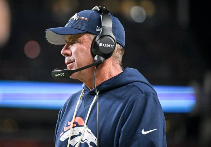 Sean Payton on Tom Brady in Raiders' booth: 'That doesn't concern me'