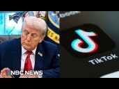 Trump signs executive order paving the way for TikTok deal with China