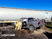 Tragedia en Entre Ríos: tres amigos que iban a pescar a Gualeguay murieron en un choque contra un tren de carga