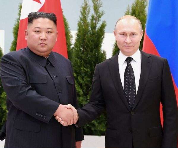 Putin meets Kim, praises North Korean troops in Russia