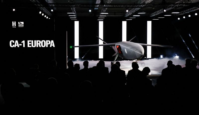 Germany's Helsing unveils 'Europa' combat drone