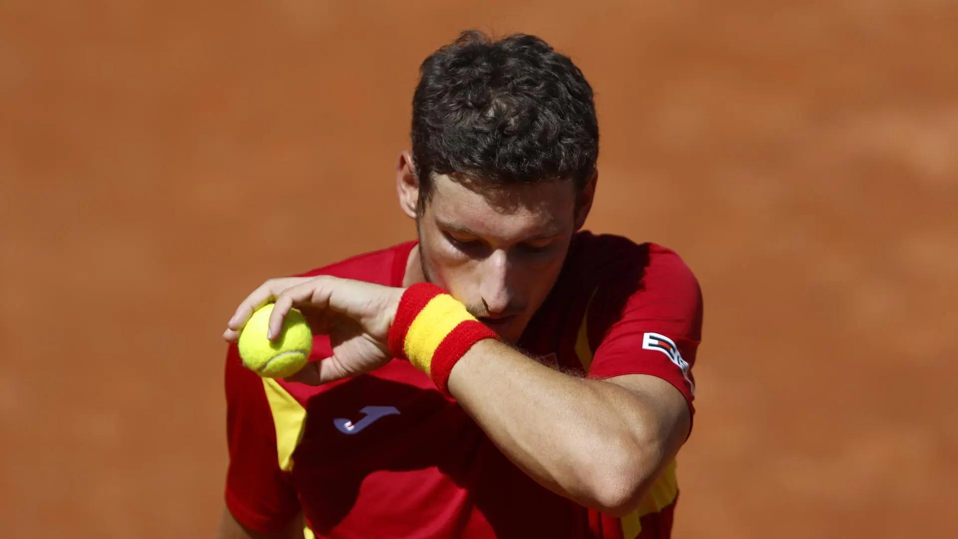 Mal inicio de España en la Copa Davis: Pablo Carreño cede ante Holger Rune y Dinamarca se lleva el primer punto