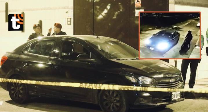 ¡De terror! Cámara capta el momento en que sicarios asesinan a hombre mientras conducía su auto en SMP Alexis Vargas Alarcón fue asesinado a balazos dentro de su vehículo en la urbanización Santa Rosa