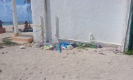 Deja temporada vacacional 72 toneladas de basura en playas de Cozumel