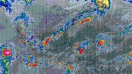 Posible efecto Fujiwhara en el Atlántico por huracanes ‘Imelda’ y ‘Humberto’
