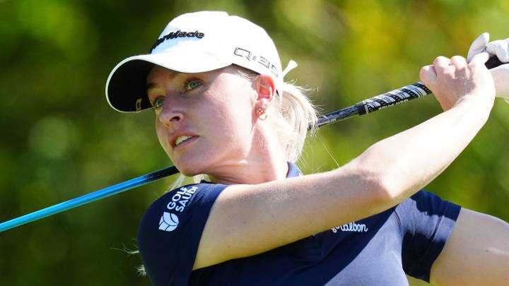 LPGA Tour: Charley Hull two shots off lead at Kroger Queen City Championship with Lottie Woad also in contention