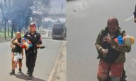 Heroína: abuela protege a su nieta en explosión de CDMX