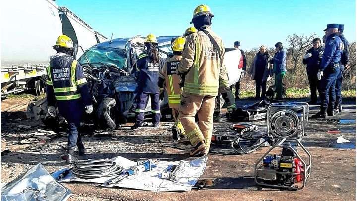 Tragedia en Ruta 12: identificaron a las personas fallecidas