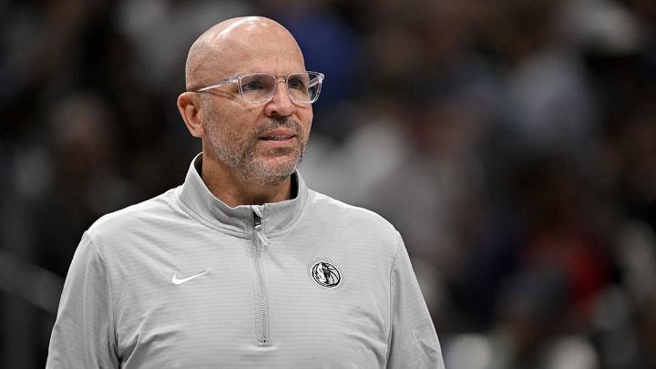Mavericks’ Jason Kidd calls out ‘bad reporting’ over Kyrie Irving injury timetable