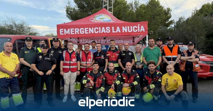 La Nucía realiza un “simulacro de Emergencia por inundación” coordinado por 112 CV