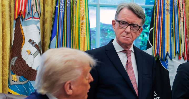British ambassador to U.S. Peter Mandelson fired over Epstein links