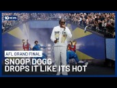 Snoop Dogg Fires Up Melbourne Before Historic AFL Grand Final Showdown
