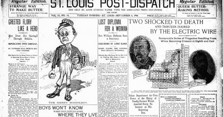 A look back • Deadly short-circuit kills two police officers in 1900