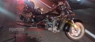 PAREJA TUVO UN PERCANCE VIAL CON SU MOTOCICLETA Y FUERON TRASLADOS AL HOSPITAL REGIONAL DE TULANCINGO