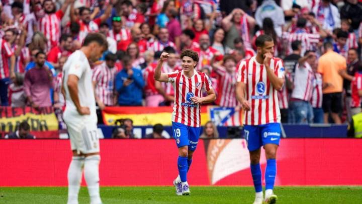 Con un doblete, Julián Álvarez fue la clave del Atlético para la paliza al Real