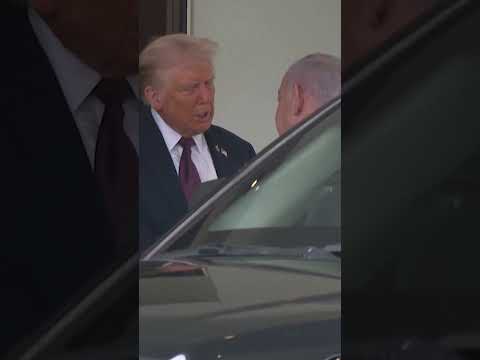 Trump Voices Confidence in Gaza Peace Deal During White House Talks With Netanyahu #shorts
