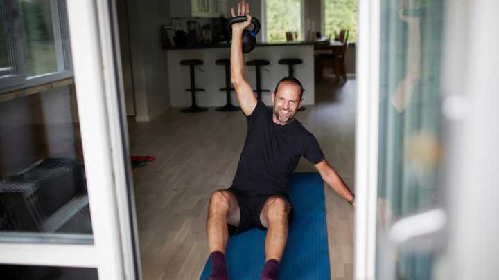 All you need is one kettlebell and these three moves to build overhead strength
