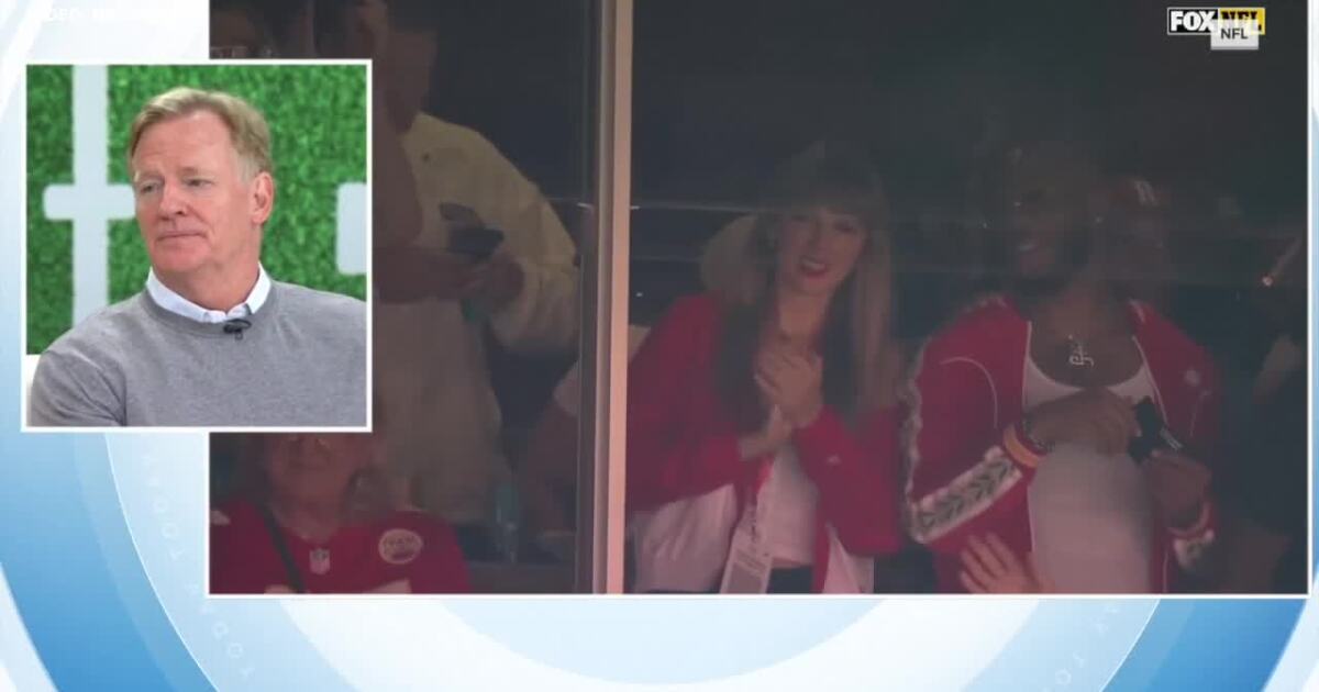 Roger Goodell says 'it's a maybe' if Taylor Swift performs at Super Bowl LX Halftime Show
