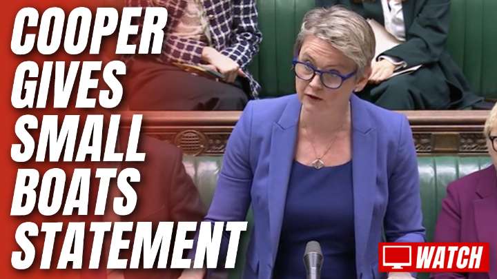 LIVE: Cooper Makes Commons Statement on Illegal Immigration