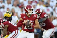 Oklahoma's fate seems to rest entirely with John Mateer, and for now, that's enough