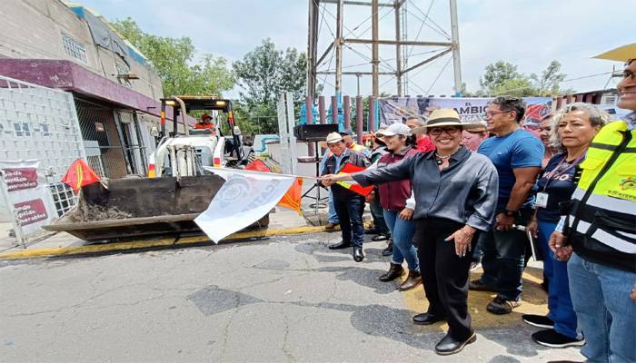 Rehabilitan pozos de agua en Ecatepec