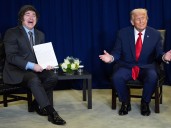 Qué le dio Trump a Milei en medio de su fugaz reunión bilateral en Nueva York