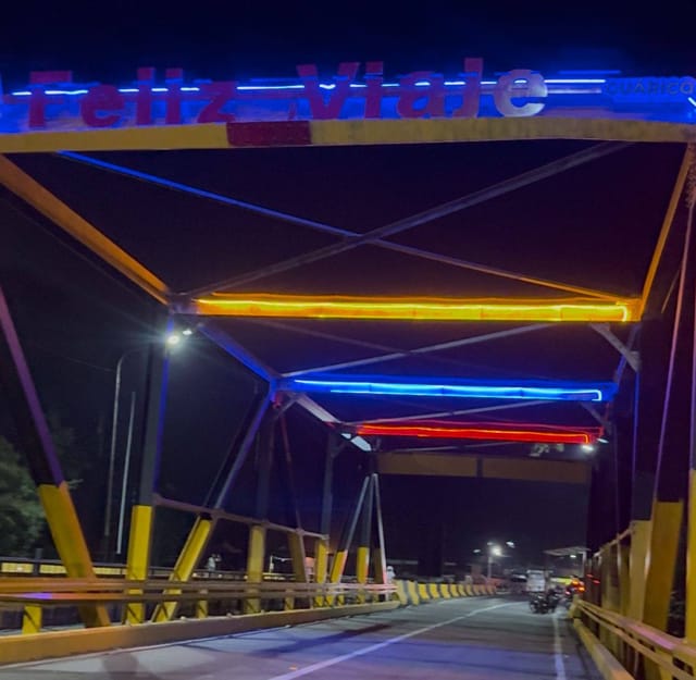 PREGUNTA/ ¿Y usted desde cuándo no pasa por el puente Pedro...