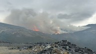 Un incendio intencionado y con dos focos calcina ya 700 hectáreas en Carballeda de Valdeorras