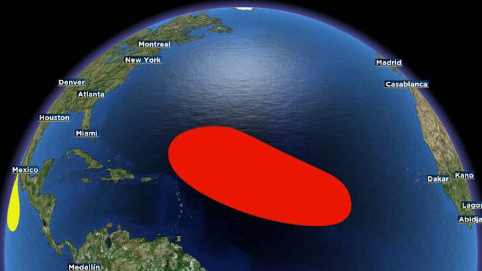 Tropical development becomes more likely as wave rolls through central Atlantic