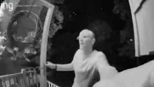 Video shows frantic moment neighbor alerts Toms River, New Jersey family to house fire