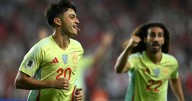 España humilló a Turquía: 6 goles y triplete de Mikel Merino por Eliminatorias al Mundial 2026