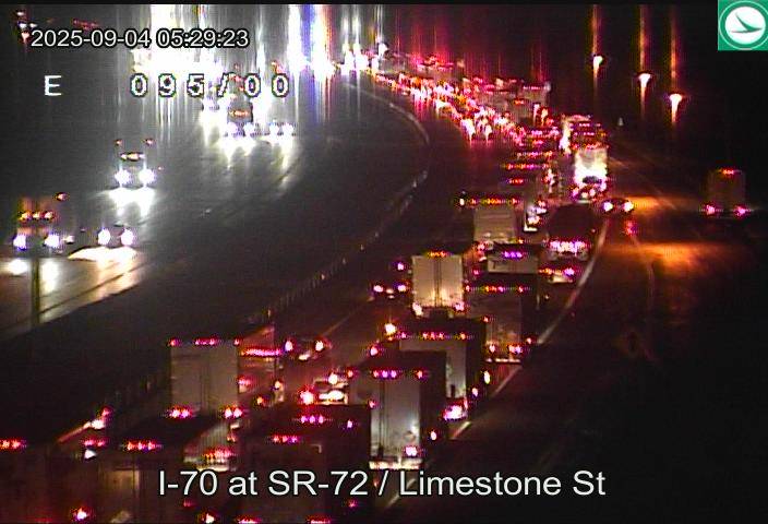I-70 in Springfield and Englewood blocked