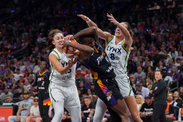 Shorthanded Lynx eliminated with Game 4 loss in Phoenix