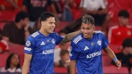 El Qarabag, con gol colombiano, sorprendió al Benfica de Richard Ríos y le ganó de visitante en la fase de grupos de la Champions, video