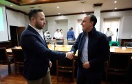 Jacobo Rodríguez plantea agenda en primer encuentro con Manolo Jiménez