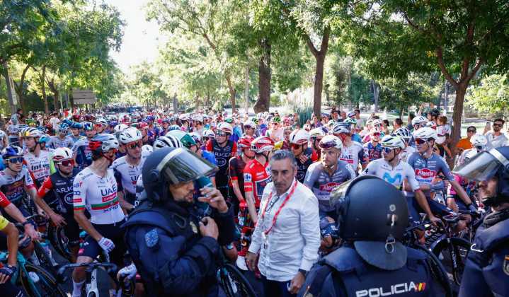 ¡No se pudo terminar! Cancelan la última etapa de La Vuelta a España por manifestación pro Palestina