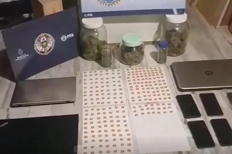 Desbarataron una red narco vinculada a robo de cables