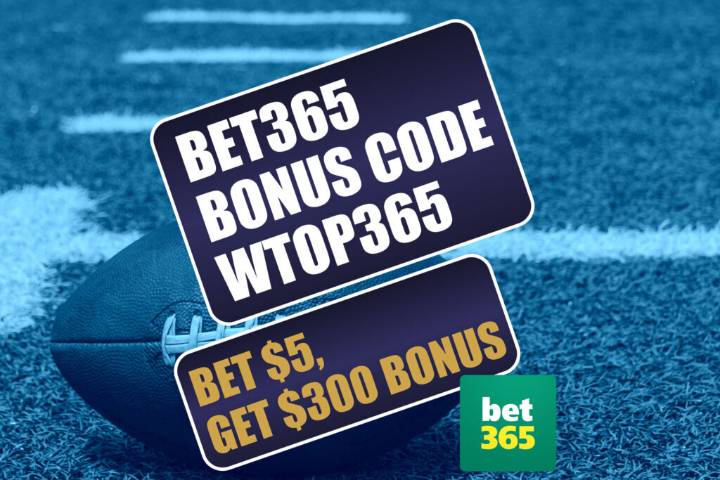Bet365 Bonus Code WTOP365: Claim $300 Betting Bonus for NFL Week 1