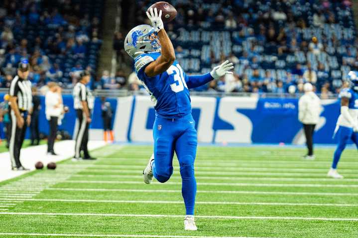 Lions DB shares mentors who taught him to be a gunner and rehab focus