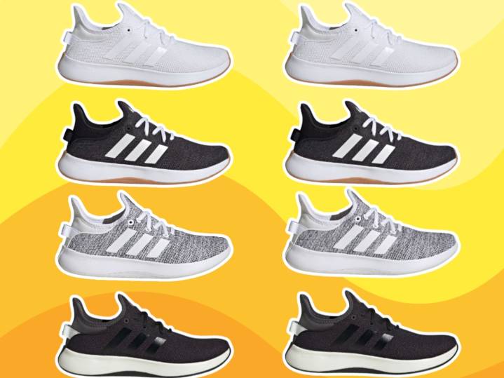 Adidas Cloudfoam Pure sneakers on sale for $45, 40% off regular price