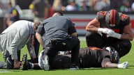 Browns LT Dawand Jones lost for the season due to a knee injury