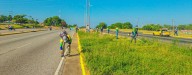 Ejecutan embellecimiento integral de la avenida Libertador