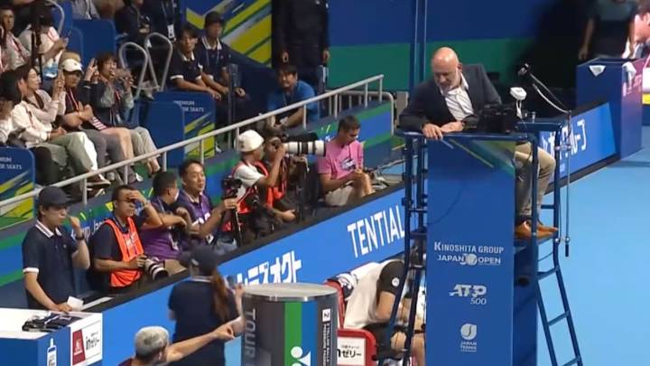 "No has jugado a tenis en tu vida": Alcaraz, muy cabreado con las decisiones del juez