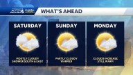 A few Saturday showers for Western PA